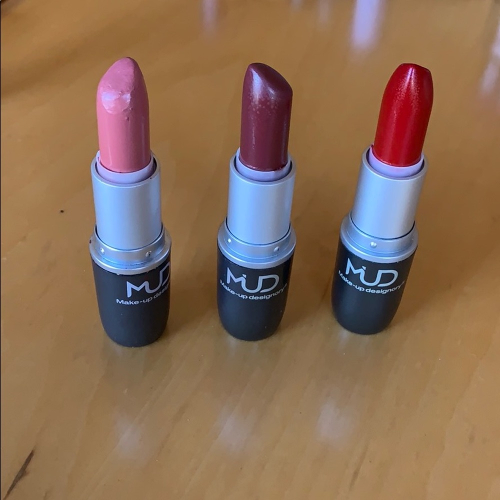 Mud Lipsticks💄 Lot of 3 NWOT